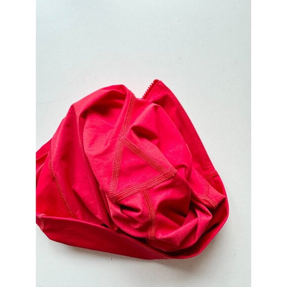 LULULEMON Train To Beach High Rise 10" True Red Swim Shorts, Size 6 - Picture 14 of 16